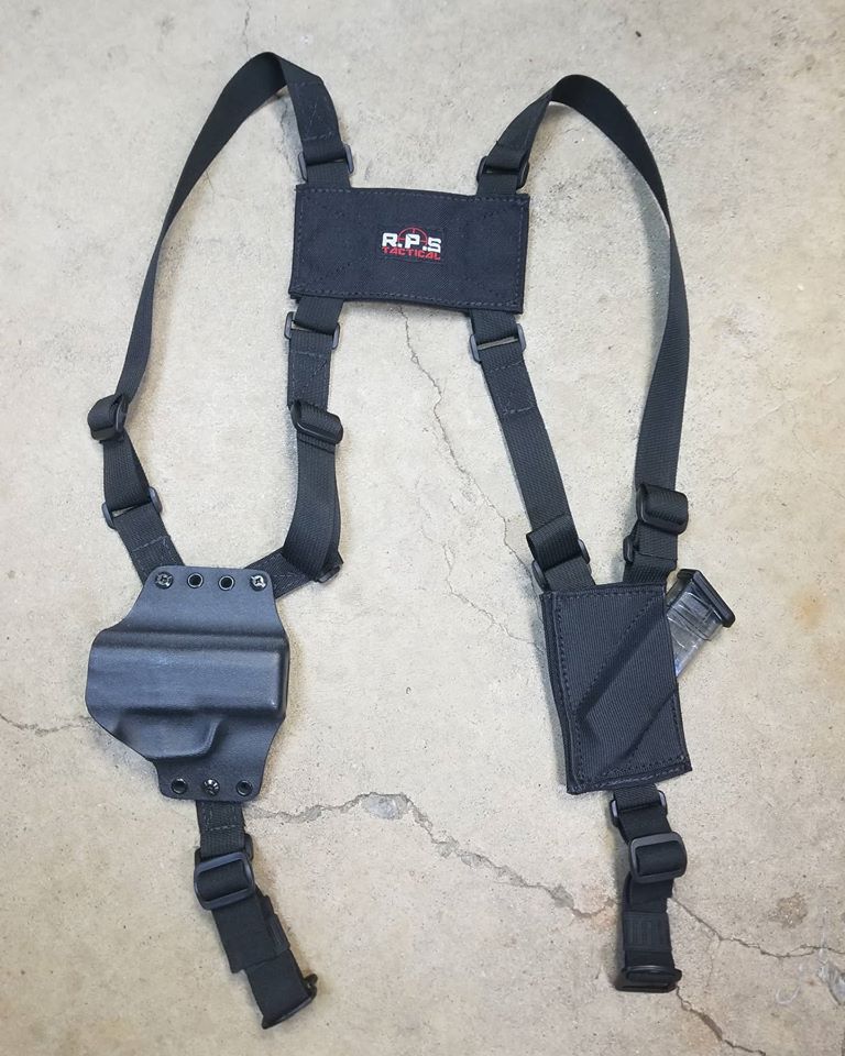 thumbnail image 2 of OUTBAGS USA Nylon Shoulder Holster For Springfield XD 40 & 45 – Handmade In California 2 of 6